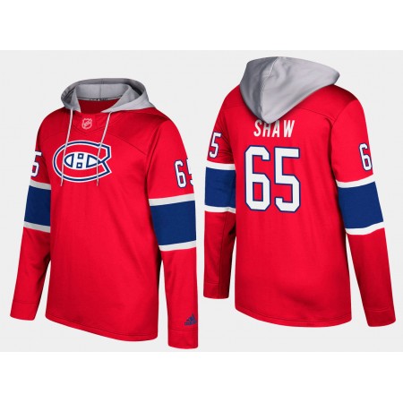 Herren Montreal Canadiens Andrew Shaw 65 N001 Pullover Hooded Sweatshirt